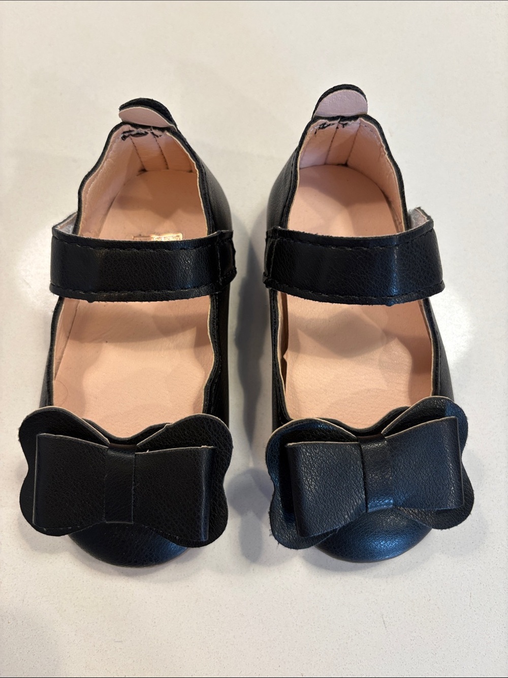 Kids Black Bow Mary Jane Shoes